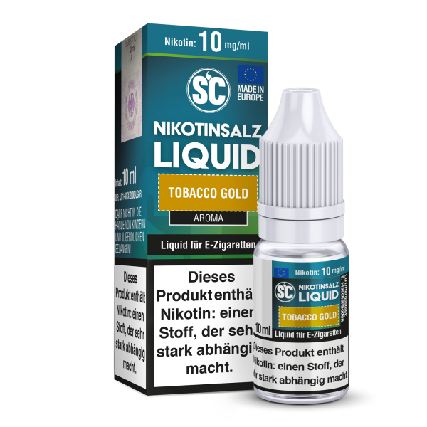 SC - Tobacco Gold - Nikotinsalz Liquid